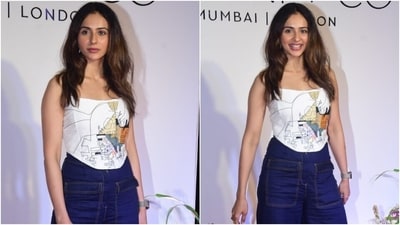 Meanwhile, Rakul Preet Singh opted for a steal-worthy denim look to attend the event with Jackky Bhagnani. The paparazzi pictures clicked the couple posing together on the red carpet and sharing candid moments.&nbsp; (Instagram)