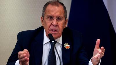 Russian foreign minister Sergei Lavrov speaks at a press conference during the G20 summit in New Delhi on September 10 (REUTERS) Russian foreign minister Sergei Lavrov speaks at a press conference during the G20 summit in New Delhi on September 10 (REUTERS)