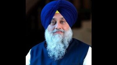 Shiromani Akali Dal (SAD) president Sukhbir Singh Badal (Sourced)