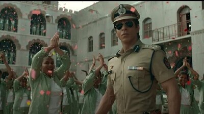 Shah Rukh Khan in a still from Jawan. Shah Rukh Khan in a still from Jawan.