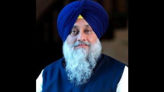 Shiromani Akali Dal (SAD) president Sukhbir Singh Badal (Sourced)