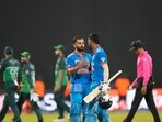 Virat Kohli and KL Rahul cheer themselves during the Asia Cup match between India and Pakistan in Colombo Virat Kohli and KL Rahul cheer themselves during the Asia Cup match between India and Pakistan in Colombo