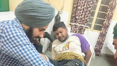 According to police, one of the accused, Hira Singh, was injured in the retaliatory firing. According to police, one of the accused, Hira Singh, was injured in the retaliatory firing.
