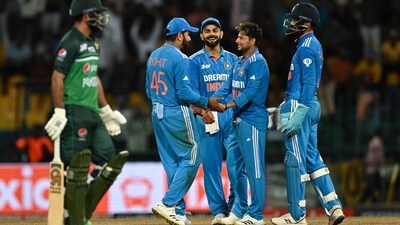 India won against Pakistan during the Asia Cup match. (AFP)
