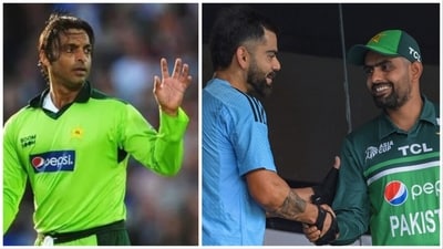 Shoaib Akhtar called out Babar Azam after rain played spoilsport in Colombo (AFP-Getty Images) Shoaib Akhtar called out Babar Azam after rain played spoilsport in Colombo (AFP-Getty Images)