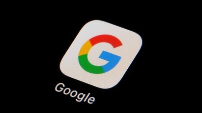 The Google app icon is seen on a smartphone (AP) The Google app icon is seen on a smartphone (AP)
