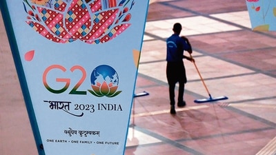 India succeeded in mobilising a consensus to admit the AU into the G20 at the very first of the three sessions (AFP) India succeeded in mobilising a consensus to admit the AU into the G20 at the very first of the three sessions (AFP)