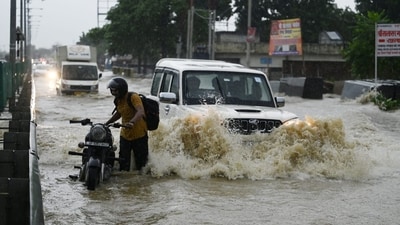 The meteorological department has predicted the rainfall may continue till September 12. (Hindustan Times) The meteorological department has predicted the rainfall may continue till September 12. (Hindustan Times)