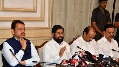 Maharashtra government decides to withdraw all cases filed against Maratha quota protestors. (Bhushan Koyande) Maharashtra government decides to withdraw all cases filed against Maratha quota protestors. (Bhushan Koyande)