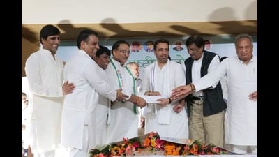 RLD organised a conference in Noida to mark its foundation day on September 11. (Soured) RLD organised a conference in Noida to mark its foundation day on September 11. (Soured)