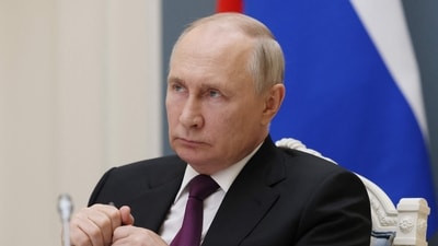 Russia's president Vladimir Putin is seen. (AFP) Russia's president Vladimir Putin is seen. (AFP)