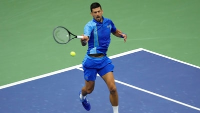 Djokovic had other plans and halted a possible comeback with a 6-3 victory in the final set, winning 6-3 7-6(5) 6-3. (AP)