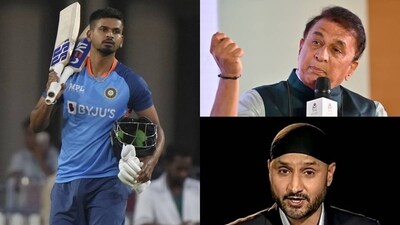 Sunil Gavaskar and Harbhajan Singh have their say on Shreyas Iyer's fresh injury concern ahead of World Cup Sunil Gavaskar and Harbhajan Singh have their say on Shreyas Iyer's fresh injury concern ahead of World Cup