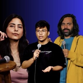 (L-R) Stand up comedians, Swati Sachdeva, Madhur Virli and Sumit Anand will be performing at Summer House Cafe. (L-R) Stand up comedians, Swati Sachdeva, Madhur Virli and Sumit Anand will be performing at Summer House Cafe.