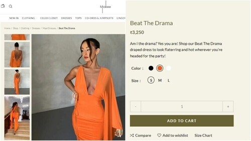 The price of the dress Shehnaaz Gill wore for Thank You For Coming trailer launch event. (maikee.com) The price of the dress Shehnaaz Gill wore for Thank You For Coming trailer launch event. (maikee.com)