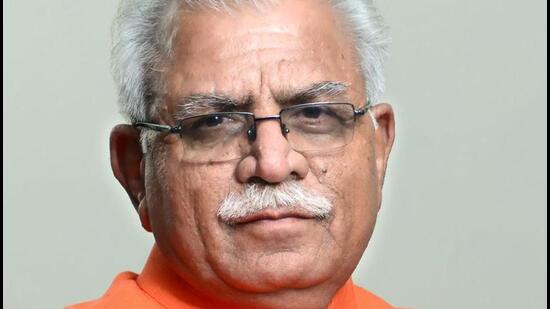Haryana chief minister Manohar Lal Khattar on Monday said that he had kicked-off the Jan Samvad programme in villages to sort out people’s problems on the spot and so far, he has covered 80 villages. (HT File)
