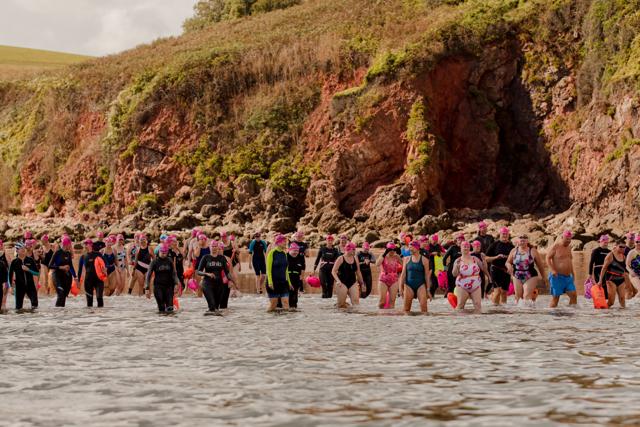 “The Agatha Christie Sea Swim celebrates Christie’s love of sea swimming.” (Courtesy IACF) “The Agatha Christie Sea Swim celebrates Christie’s love of sea swimming.” (Courtesy IACF)