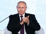 Russian president Vladimir Putin during plenary session at the Eastern Economic Forum in Vladivostok, Russia.