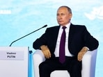 Russia-Ukraine War: Russian president Vladimir Putin attends a plenary session of the Eastern Economic Forum in Vladivostok, Russia.
