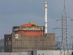 Zaporizhzhia Nuclear Power Plant outside Enerhodar in the Zaporizhzhia region.