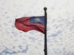 A Taiwanese flag flaps in the wind in Taoyuan, Taiwan A Taiwanese flag flaps in the wind in Taoyuan, Taiwan