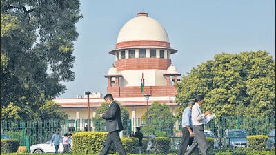A view of the Supreme Court building, in New Delhi, India. (Burhaan Kinu/ Hindustan Times) A view of the Supreme Court building, in New Delhi, India. (Burhaan Kinu/ Hindustan Times)