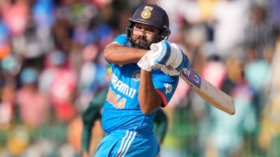 Rohit Sharma is no stranger to feasting on the Sri Lankan bowling. (AP) Rohit Sharma is no stranger to feasting on the Sri Lankan bowling. (AP)