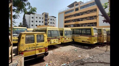 In the last ten days, the Pune Regional Transport Office (RTO) has initiated a crackdown on illegally running school transport vehicles. (REPRESENTATIVE PIC)