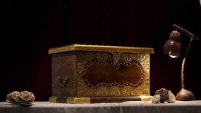 Indian rosewood sandook (chest) was among the gifts. (Sourced) Indian rosewood sandook (chest) was among the gifts. (Sourced)
