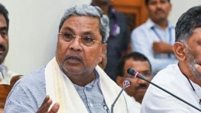Karnataka CM Siddaramaiah. (ANI) Karnataka CM Siddaramaiah. (ANI)