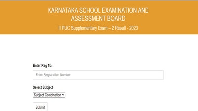 Karnataka PUC II Supply Result 2023 for Exam 2 out at karresults.nic.in, link here Karnataka PUC II Supply Result 2023 for Exam 2 out at karresults.nic.in, link here