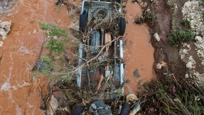 Video by residents of the city posted online showed major devastation.&nbsp;&nbsp; (REUTERS)