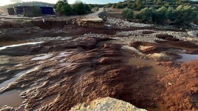 Over the weekend, Libyans shared footage on social media showing flooded houses and roads in many areas across eastern Libya. They pleaded for help as floods besieged people inside their homes and in their vehicles.&nbsp; (REUTERS)
