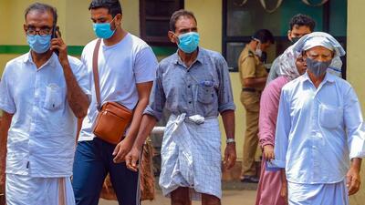 The Kerala government on Tuesday set up a control room in Kozhikode and advised people to use masks as a precautionary measure. (PTI) The Kerala government on Tuesday set up a control room in Kozhikode and advised people to use masks as a precautionary measure. (PTI)