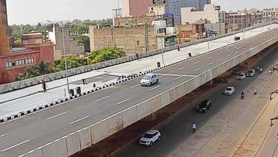 Road across a city (HT FILE)