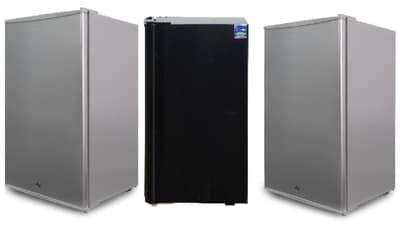 A small fridge is your answer for refrigeration needs in tight and compact spaces. A small fridge is your answer for refrigeration needs in tight and compact spaces.