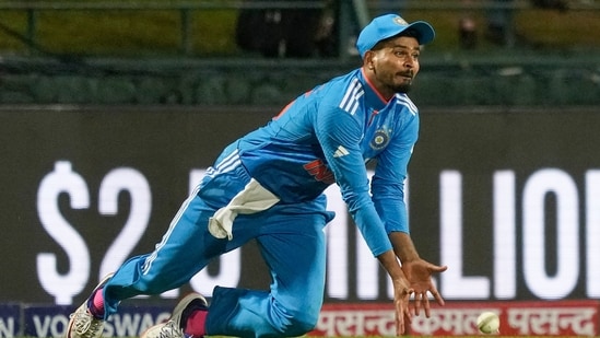India's Shreyas Iyer (AP)