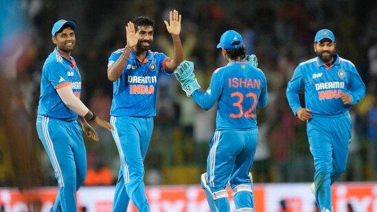 India vs Sri Lanka Live Score Asia Cup Super 4: Jasprit Bumrah once again provided India the breakthrough(AP) India vs Sri Lanka Live Score Asia Cup Super 4: Jasprit Bumrah once again provided India the breakthrough