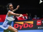 PV Sindhu in action(AFP)