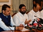 Maharashtra CM Eknath Shinde, Deputy CM Devendra Fadnavis, Deputy CM Ajit Pawar