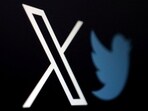 The new logo of Twitter is seen in this illustration