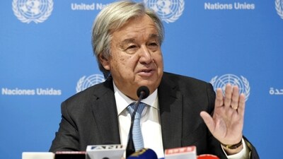 UN Secretary-General Antonio Guterres (HT Photo) UN Secretary-General Antonio Guterres (HT Photo)