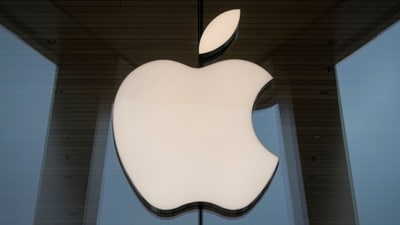 The Apple logo as seen at an Apple Store in Brooklyn, New York, U.S. (REUTERS)