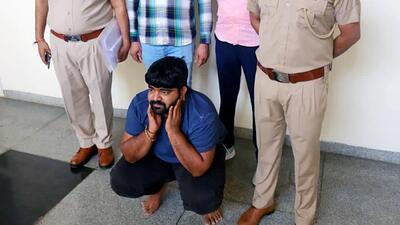 Brijesh Jyoti Upadhyay, superintendent of police, Deeg, said that they have got time to interrogate Mohit Yadav, also known as Monu Manesar, till Thursday in the murder case. (ANI) Brijesh Jyoti Upadhyay, superintendent of police, Deeg, said that they have got time to interrogate Mohit Yadav, also known as Monu Manesar, till Thursday in the murder case. (ANI)
