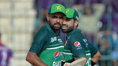 Pakistan's captain Babar Azam (L) and Mohammad Rizwan run between the wickets during the Asia Cup 2023 cricket match (AFP) Pakistan's captain Babar Azam (L) and Mohammad Rizwan run between the wickets during the Asia Cup 2023 cricket match (AFP)