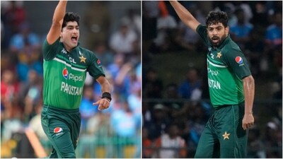 Naseem Shah and Haris Rauf faced injuries during the match against India (PTI) Naseem Shah and Haris Rauf faced injuries during the match against India (PTI)