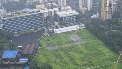 Mumbai, India - Sept. 8, 2023: Aerial view of Bombay Dyeing Mill Compound at Worli in Mumbai, India, on Friday, September 8, 2023. (Photo by Anshuman Poyrekar/ Hindustan Times) (Hindustan Times) Mumbai, India - Sept. 8, 2023: Aerial view of Bombay Dyeing Mill Compound at Worli in Mumbai, India, on Friday, September 8, 2023. (Photo by Anshuman Poyrekar/ Hindustan Times) (Hindustan Times)