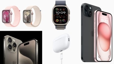 The new launches by Apple. (Vishal MApple has launched the second-generation AirPods Pro, featuring enhancements in sound quality and a doubled level of active noise cancellation compared to its predecessor. Additionally, it will offer a wider range of ear tip sizes to accommodate various users.athur/ HT Photo) (HT Photo/Vishal Mathur) The new launches by Apple. (Vishal MApple has launched the second-generation AirPods Pro, featuring enhancements in sound quality and a doubled level of active noise cancellation compared to its predecessor. Additionally, it will offer a wider range of ear tip sizes to accommodate various users.athur/ HT Photo) (HT Photo/Vishal Mathur)