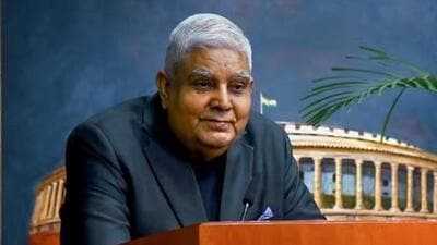 Vice-President Jagdeep Dhankhar (PTI) Vice-President Jagdeep Dhankhar (PTI)