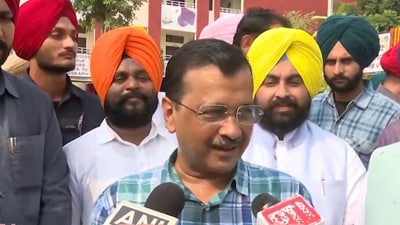 AAP supremo and Delhi chief minister Arvind Kejriwal.